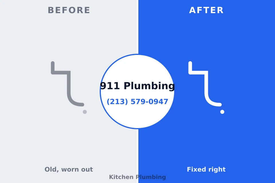 Before and after: plumbing company Sleepy Hollow, NY